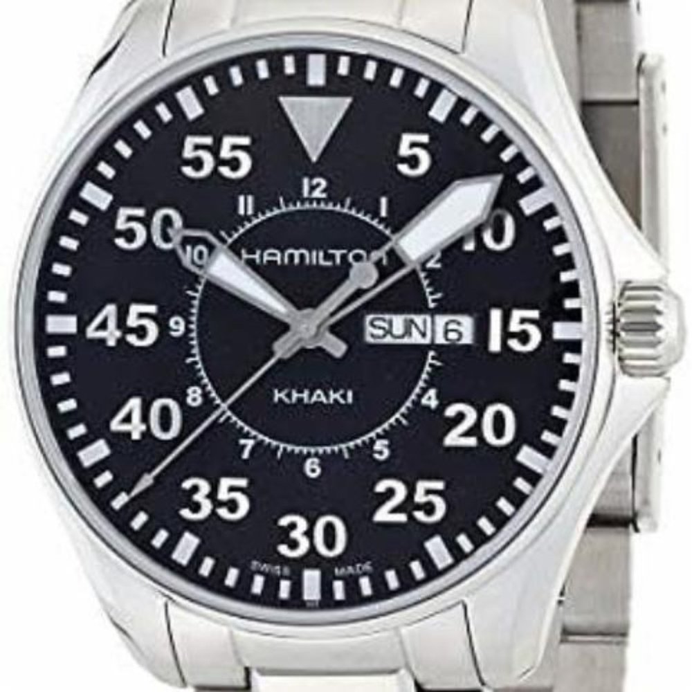Hamilton watch, certified with warranty